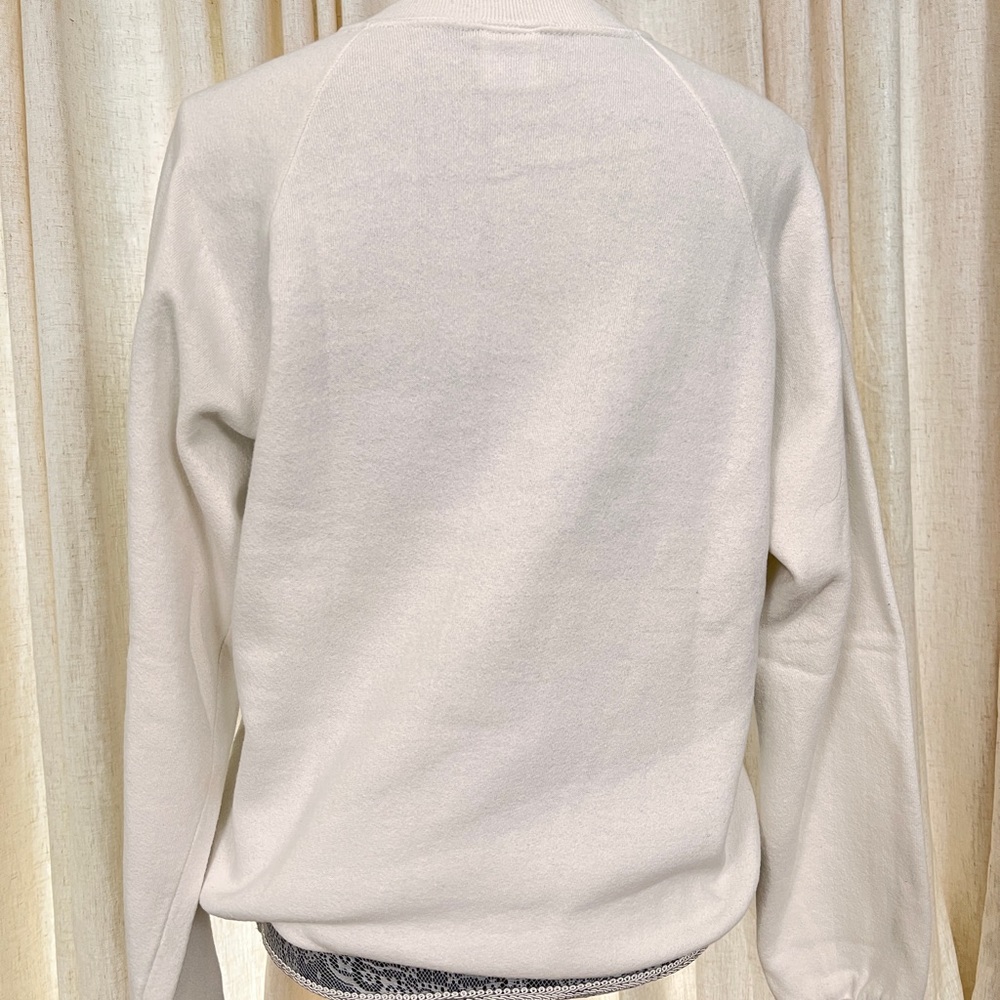 Vintage 90s COTTAGECORE Puffy Bunny JERZEES USA Crew Neck Sweatshirt sz L - Picture 3 of 6